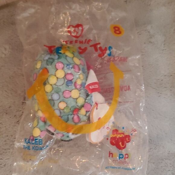 NIP 2019 McDonald's Kaleb the Koala Teeny Tys Toy - Picture 2 of 3